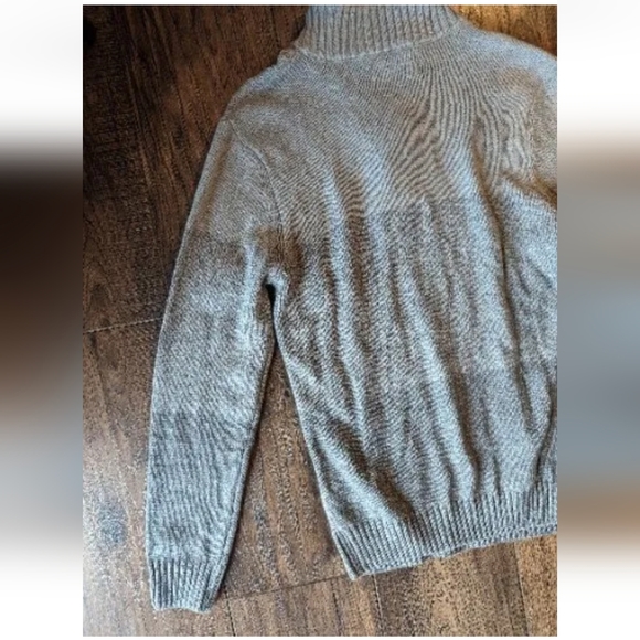 Commerce Carlton Button Mock Neck Sweater Light Gray Youth Sz 16 NWT Stitch Fix - Picture 15 of 16